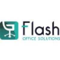 flash office solutions logo image