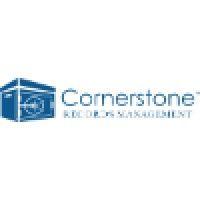 cornerstone records management logo image