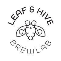 leaf & hive brew lab logo image