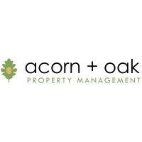 acorn + oak property management logo image