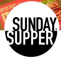 sunday supper / italian frozen food logo image