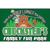 chuckster’s family fun park logo image