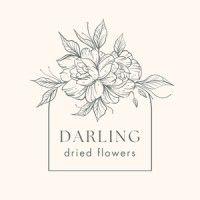 darling dried flowers logo image