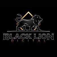 black lion digital logo image