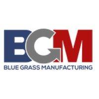 blue grass manufacturing logo image