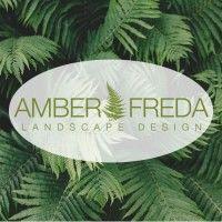 amber freda garden design logo image