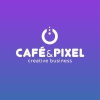 café e pixel logo image