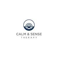 calm and sense therapy logo image