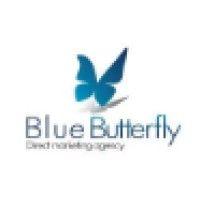 blue butterfly logo image