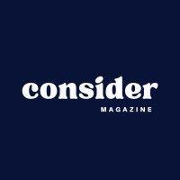 consider magazine logo image