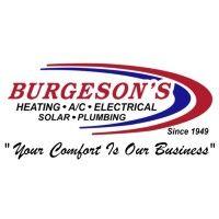 burgeson's heating, a/c, electrical, solar & plumbing logo image