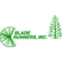 blade runners landscaping logo image