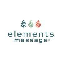 elements massage - evans logo image