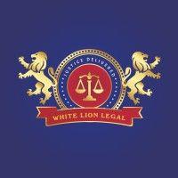 white lion legal logo image