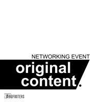 original content networking event logo image