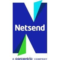 netsend, a corcentric company logo image