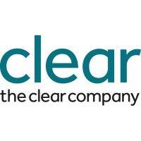 the clear company logo image