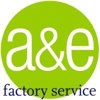 a&e factory service logo image