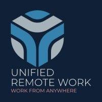 unified remote work logo image