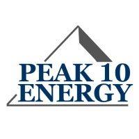 peak 10 energy logo image