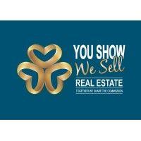 you show we sell real estate logo image