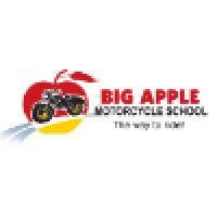 big apple motorcycle school logo image