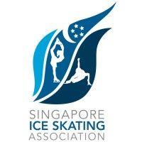 singapore ice skating association logo image