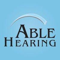 able hearing logo image