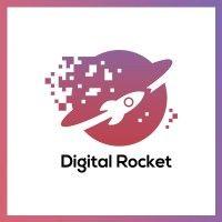 digital rocket logo image