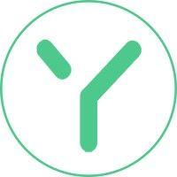 young green tech logo image