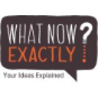 what now? exactly! logo image