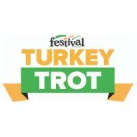 festival foods turkey trot logo image