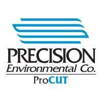 precision environmental company logo image