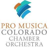 pro musica colorado chamber orchestra logo image