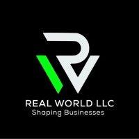 real world llc logo image