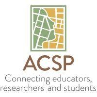 association of collegiate schools of planning - acsp logo image