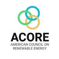 american council on renewable energy (acore) logo image