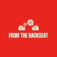 from the backseat football podcast logo image