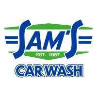 sam's car wash logo image