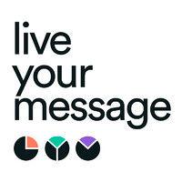 live your message logo image