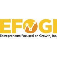 efogi (entrepreneurs focused on growth, inc.) logo image