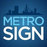 metro sign & awning logo image