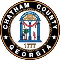 chatham county, ga government logo image