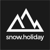 snow holiday logo image