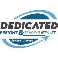 dedicated freight & trading logo image