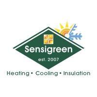 sensigreen heating, cooling & insulation logo image