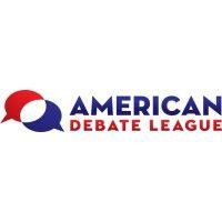 american debate league logo image