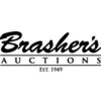 brasher's auto auctions logo image