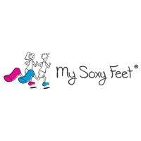 my soxy feet logo image