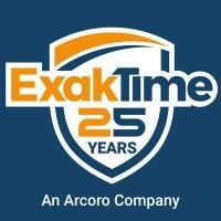 exaktime, an arcoro product logo image